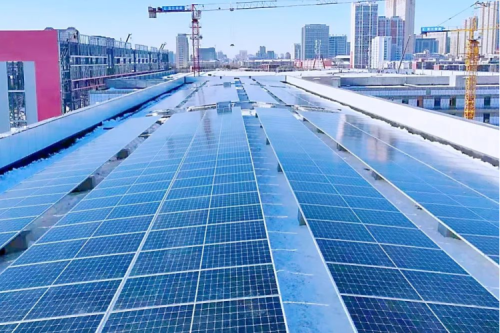 九洲集團(tuán)承建哈爾濱電機(jī)廠屋頂光伏項(xiàng)目一期工程成功并網(wǎng)發(fā)電！